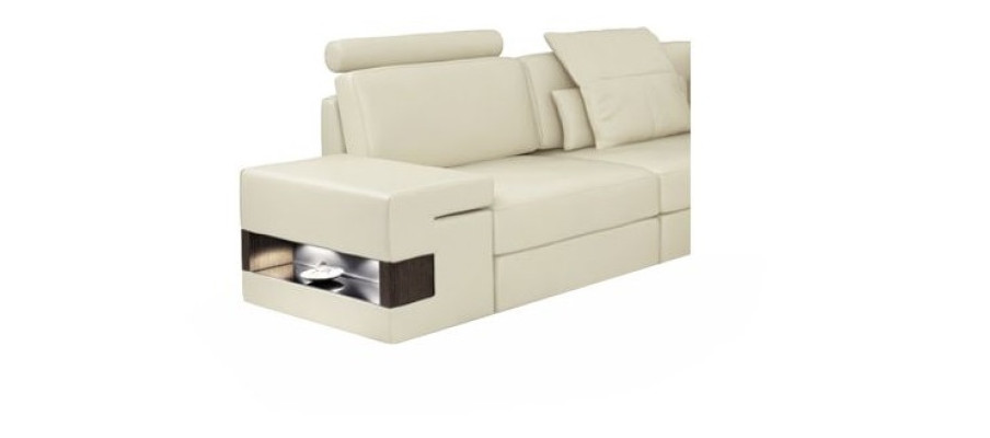 Nowoczesna luksusowa designerska sofa 3 miejsce do siedzenia Meble Podkładka włókiennicza Białe kanapy xxl duże