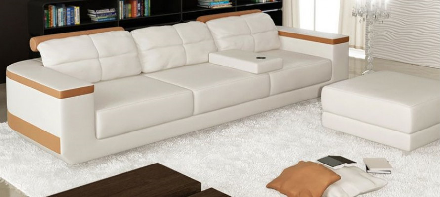 Sofa 3 miejsce do siedzenia Włókienniczy Sofy Kanapa Podkładka Luksusowa Sofa Nowoczesny Styl Duże kanapy xxl