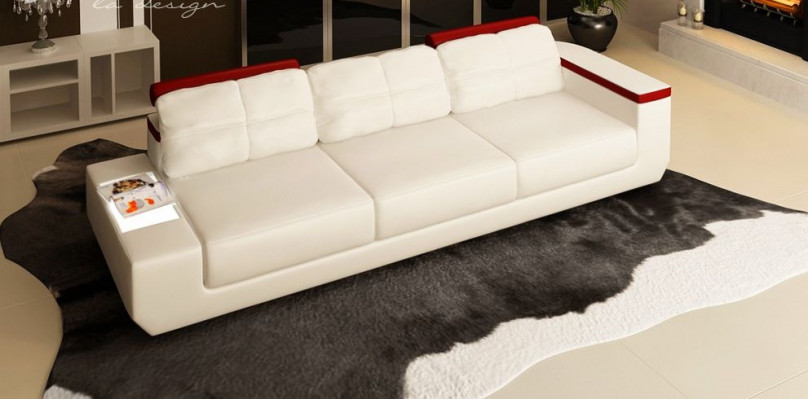Sofa 3 miejsce do siedzenia Włókienniczy Sofy Kanapa Podkładka Luksusowa Sofa Nowoczesny Styl Duże kanapy xxl