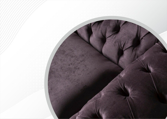 Chesterfield Couch Podkładka Classic Skóra Włókienniczy 3 miejsce do siedzenia Sofa trzyosobowa