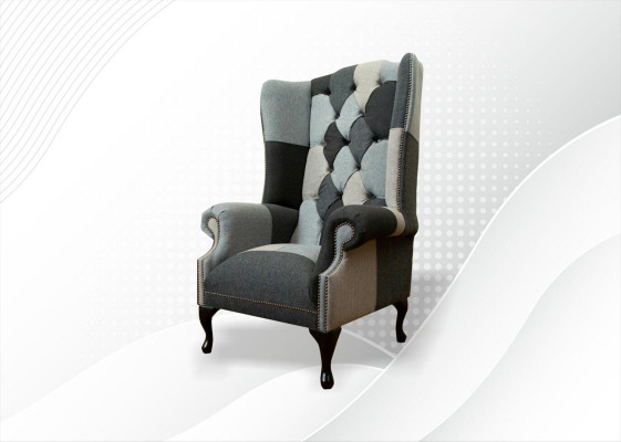 Luksusowa Podkładka Classic Chesterfield Fotel 1 miejsce do siedzenia EarsFotel Single Seater Nowość