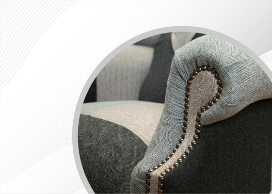 Luksusowa Podkładka Classic Chesterfield Fotel 1 miejsce do siedzenia EarsFotel Single Seater Nowość