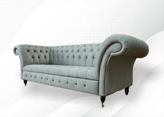 Sofa Kanapa Podkładka Ustawić Siedziba Sofy Kanapy Chesterfield 3 miejsce siedzące