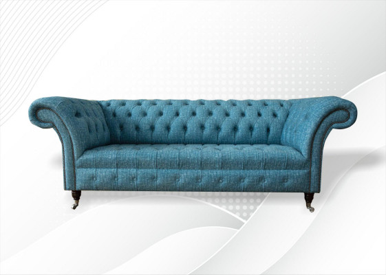 Chesterfield Couch Sofa Podkładka 3 miejsce do siedzenia Deco Couches Siedziba Ustawić Sofy
