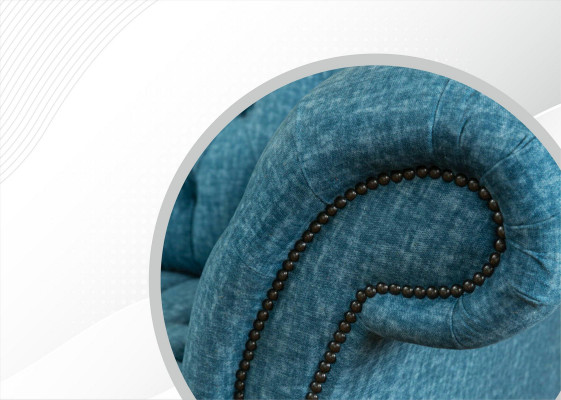 Chesterfield Couch Sofa Podkładka 3 miejsce do siedzenia Deco Couches Siedziba Ustawić Sofy