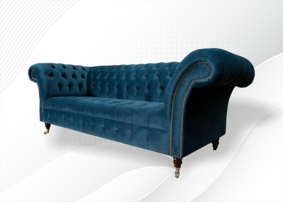 Chesterfield Sofa miejsce do siedzenia Couch Modern Podkładka Siedziba Ustawić Włókienniczy