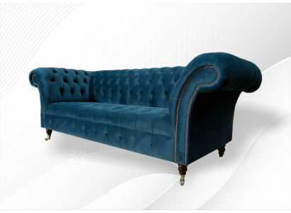 Chesterfield Sofa miejsce do siedzenia Couch Modern Podkładka Siedziba Ustawić Włókienniczy