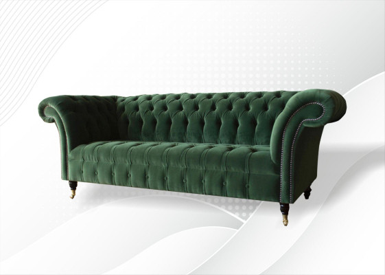 Chesterfield 3 miejsce do siedzenia Sofy Podkładka Siedziba Couch Sofa Ustawić Big Couches