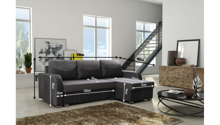 Designerska Sofa Narożnikowa kanapa System Sof Tkaninowych Sofa Włókienniczy Aksamit Narożnik Kanapa Nowość