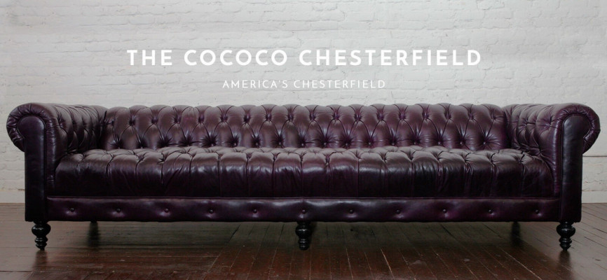 Chestefield Sofa Kanapa Skóra Projektant Włókienniczy Siedziba Podkładka Ustawić Design