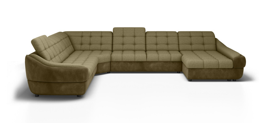 Sofa Kanapa Podkładka Ustawić Żywy krajobraz Design Narożnikowa kanapa Włókienniczy Nowy Kształt U nowy