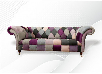 Chesterfield 3 miejsce do siedzenia Designerskie Meble New Modern Design Włókienniczy Living Room Couches