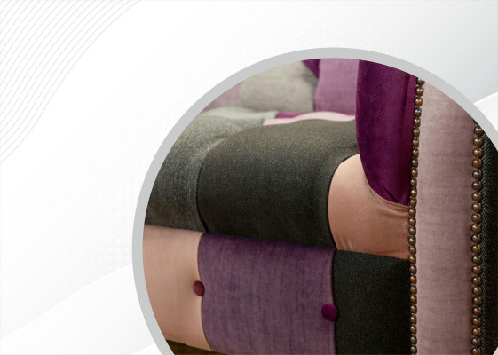 Chesterfield 3 miejsce do siedzenia Designerskie Meble New Modern Design Włókienniczy Living Room Couches