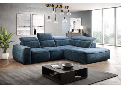 Narożnikowa kanapa L-shape Włókienniczy Luxury Design Żywy krajobraz Podkładka Kanapa Kanapy Meble
