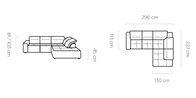 Narożnikowa kanapa L-shape Włókienniczy Luxury Design Żywy krajobraz Podkładka Kanapa Kanapy Meble