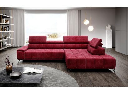 Narożnik kanapa Kanapa w kształcie litery L Żywy krajobraz Narożnik Kanapa Meble Design Modern Włókienniczy Nowość
