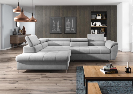 Narożnikowa kanapa Sofa w kształcie litery L Podkładka Modern Włókienniczy Podstawa łóżka Materiał wielofunkcyjny