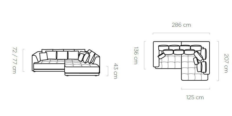Narożnikowa kanapa L Shape Żywy krajobraz Couch Narożnikowa kanapa Podkładka Green L Shape Modern Sofa