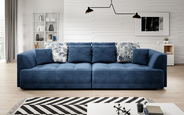 Sofa Big xxl Włókienniczy Kanapa Podkładka Design Sofa 4er Siedziba Sofy Meble Big Lümmel