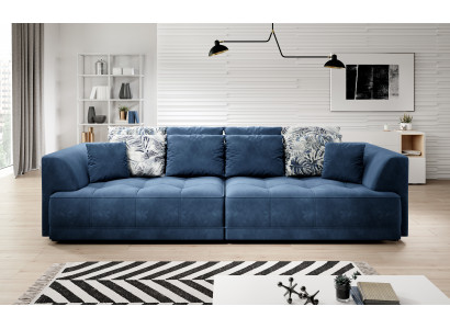 Sofa Big xxl Włókienniczy Kanapa Podkładka Design Sofa 4er Siedziba Sofy Meble Big Lümmel
