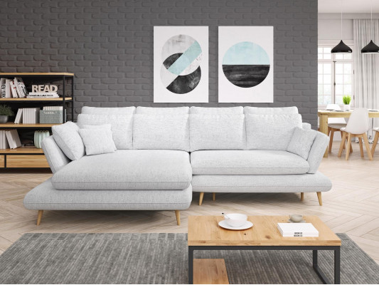 Funkcja łóżka rozkładana sofa Narożnikowa kanapa kanapa Żywy krajobraz Sofy w kształcie litery L
