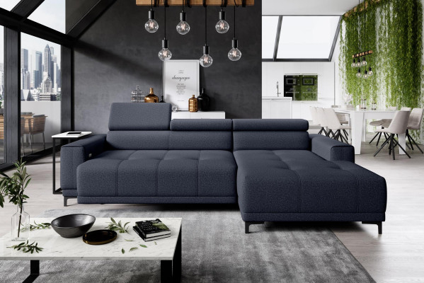 Narożnik Design Nowoczesna Sofa Sofy Narożnikowa kanapa L Shape Material Couch Żywy krajobraz Kanapy