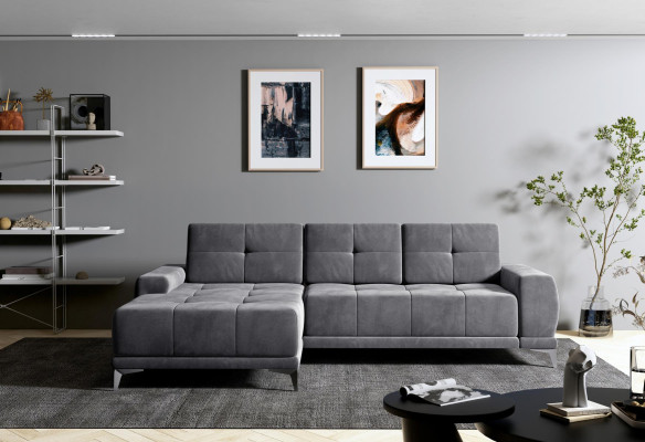 Narożnikowa kanapa Sofa Kanapa Podkładka Skóra Narożnik Sofy Ustawić Design Żywy krajobraz New