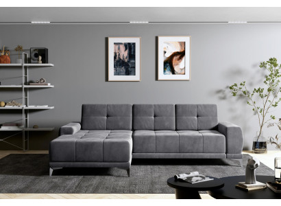 Narożnikowa kanapa Sofa Kanapa Podkładka Skóra Narożnik Sofy Ustawić Design Żywy krajobraz New
