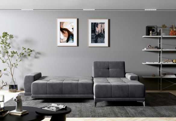 Narożnikowa kanapa Sofa Kanapa Podkładka Skóra Narożnik Sofy Ustawić Design Żywy krajobraz New