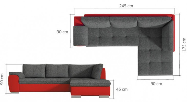 Kanapa Narożnik Sofa Narożnik Ustawić Narożnik Krajobraz Podkładka Design Living L Shape Sleep