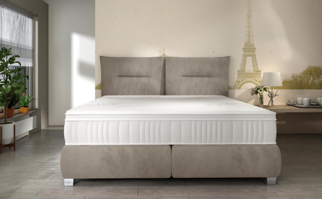 Łóżko Design Luksusowe łóżka Włókiennicze Nowoczesne Sypialnia 180x200 Ramy Łóżek Nowe