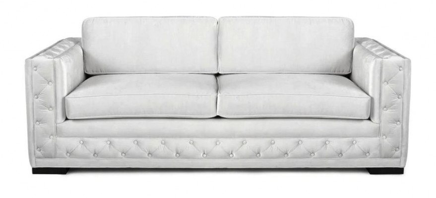 Biały Chesterfield Modern Design Kanapy Włókienniczy Sofa Nowe Meble Creative 3 miejsce do siedzenia