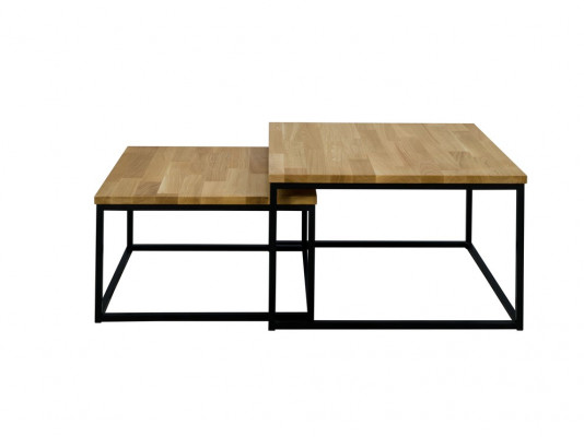 stoły Zestaw 2x stolik kawowy stolik kawowy Stolik design sofa do salonu 2-częściowa