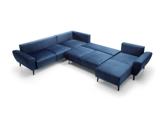 Narożnikowa kanapa Sofa Kształt U Sofa Tapicerowana Kanapa Sofy Kanapy Ustawić Podkładkę