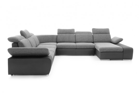 Narożnik kanapa Kształt U z funkcją spania Narożnikowa kanapa Żywy krajobraz Sofa Couch Nowość