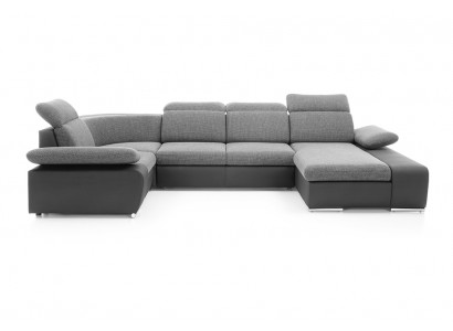 Narożnikowa kanapa Kształt U Sofa Żywy krajobraz Ustawić Podkładkę funkcji łóżko Design