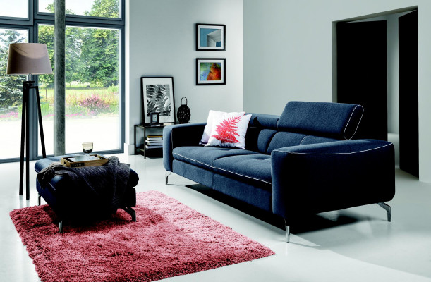 Chesterfield 3 miejsce siedzące Designerska Sofa Kanapa Podkładka Sofy Kanapy Włókienniczy Materiał Nowość