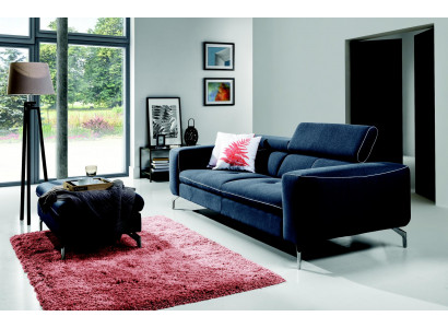 Chesterfield 3 miejsce siedzące Designerska Sofa Kanapa Podkładka Sofy Kanapy Włókienniczy Materiał Nowość