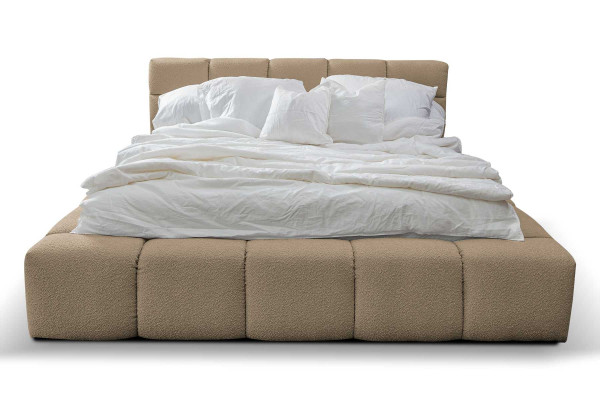 Sypialnia Design 180x200cm łóżko Podwójne łóżko Luxury Aksamit Włókienniczy Łóżko Double