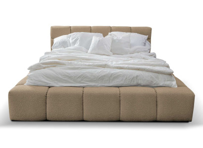 Sypialnia Design 180x200cm łóżko Podwójne łóżko Luxury Aksamit Włókienniczy Łóżko Double