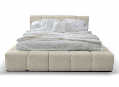 Łóżko Luxury Sypialnia Rama łóżka Podkładka Design Luxury Double Łóżko Hotelowe Biały