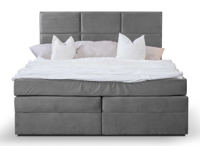 Łóżko podwójne Łóżko tapicerowane z tkaniny Design Luxury Meble Rama łóżka 180x200