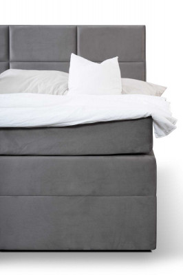 Łóżko podwójne Łóżko tapicerowane z tkaniny Design Luxury Meble Rama łóżka 180x200