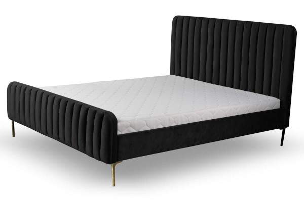 Łóżko Podkładka Design Luksusowe Dwuosobowe łóżko Hotelowe Sleep Pokój 180x200cm Nowość