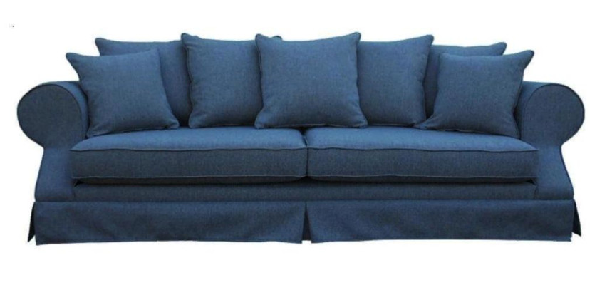 Szara Sofa Trzyosobowa Materiał Projekt Salonu Kanapy Podkładka Sofy Nowa Kreatywna