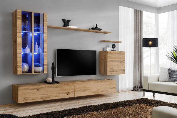 Designerskie Meble Ustaw Nowoczesna Szafka Wisząca Stojak TV Drewniane Meble Nowy Kredens