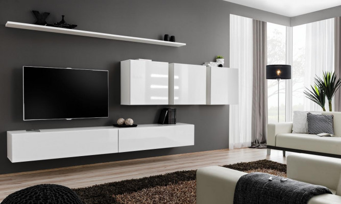 Meble do salonu Biały kredens designerski styl nowoczesne meble drewniane nowe