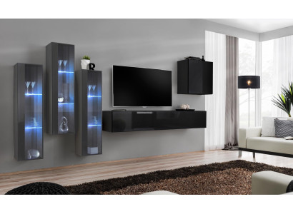 Projektant Jednostka ścienna Wyposażenie Ściana Szafa Living Pokój Meble Drewno Modern