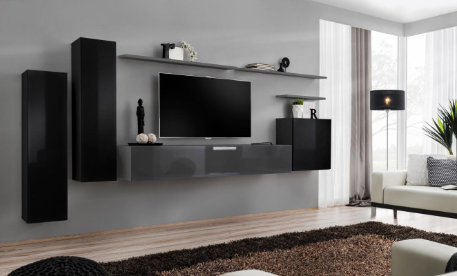 Nowoczesna jednostka ścienna Luxury Design Meble do salonu Szafka wisząca półka ścienna Nowość