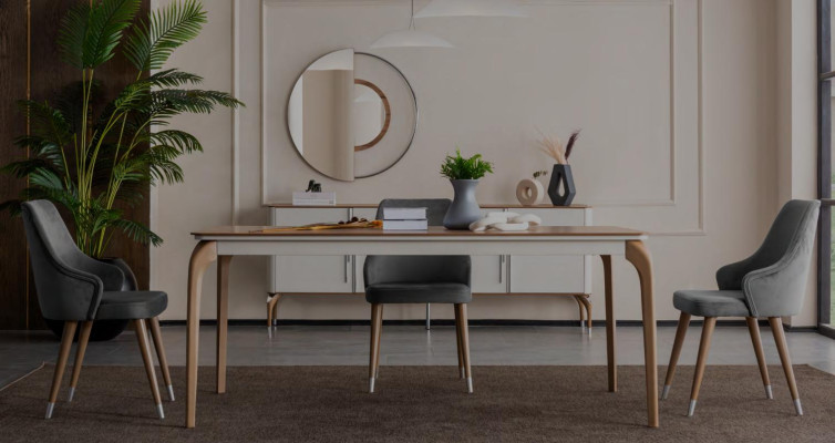 Krzesło Krzesła Luksusowy Design Fotel Drewno Podkładka New Modern jadalnia Meble Drewno